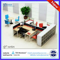 70mm office desk with partition / office partition with manager desk / office table partition